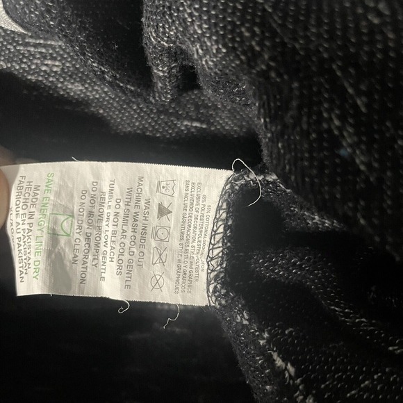 Oakland Athletics A's Distressed Zip Up Hoodie Majestic MLB Youth/Women's XL - Picture 4 of 7